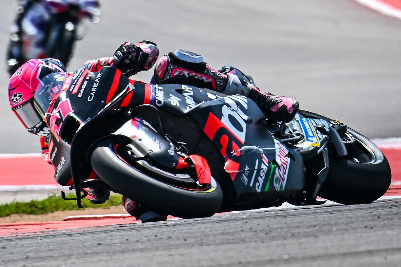 アレイシ・エスパルガロ（アプリリア・レーシング）