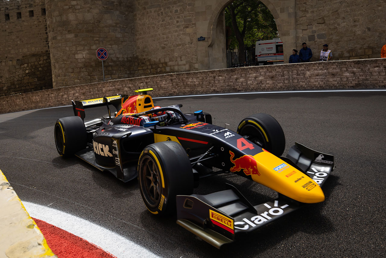 2023年FIA F2第4戦バクー エンツォ・フィッティパルディ（ロダン・カーリン）