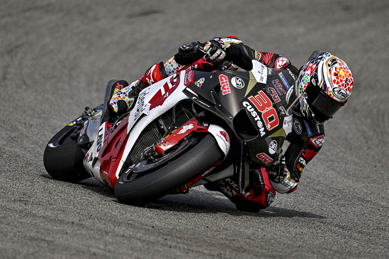 中上貴晶（LCRホンダ・イデミツ）／2023MotoGP第4戦スペインGP 初日