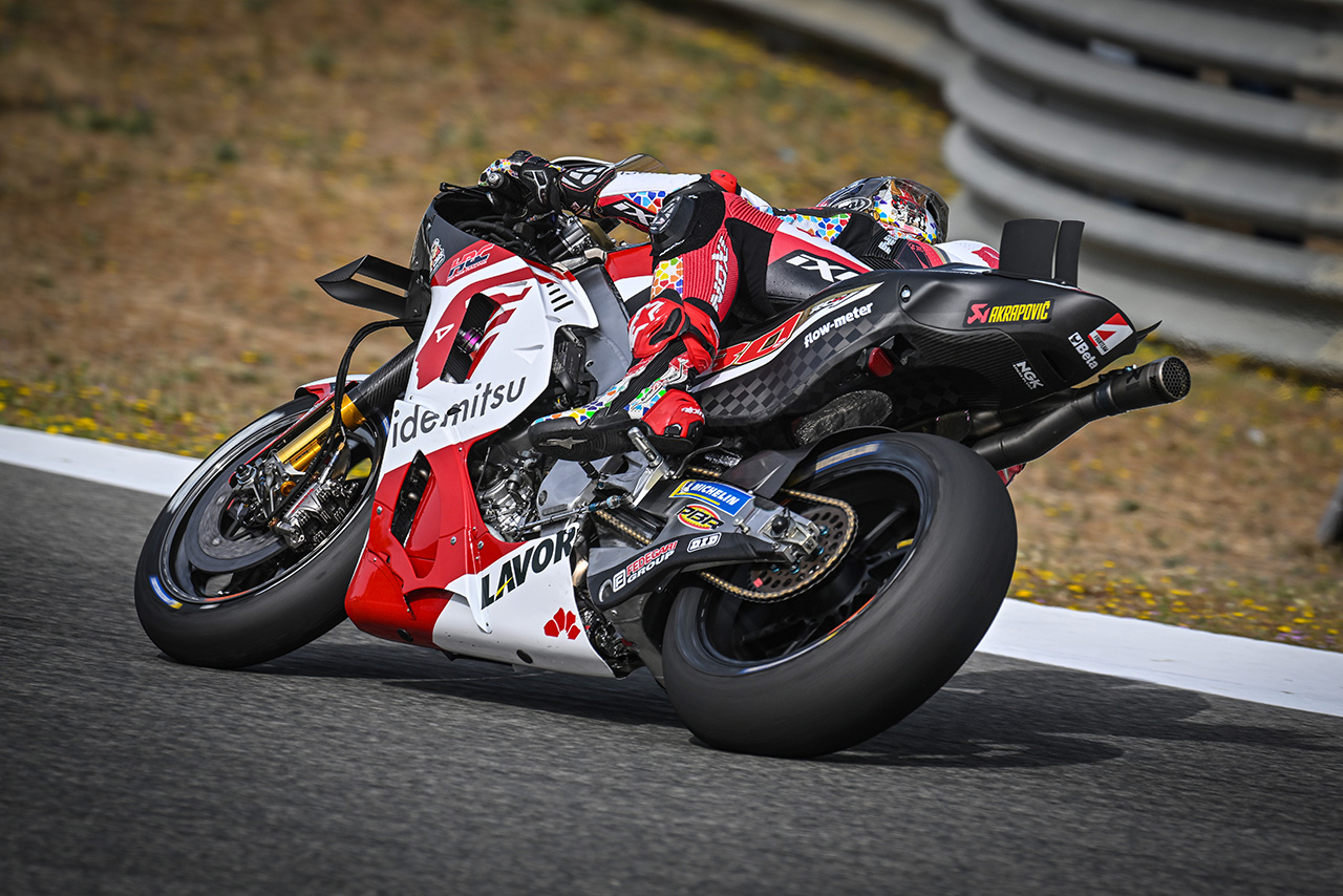 中上貴晶（LCRホンダ・イデミツ）／2023MotoGP第4戦スペインGP 初日