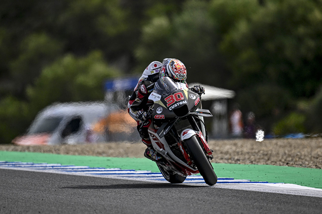 中上貴晶（LCRホンダ・イデミツ）／2023MotoGP第4戦スペインGP 初日