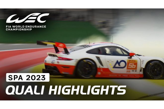 LMGTEアマクラスの予選中、ラディオンでクラッシュした56号車ポルシェ911 RSR-19。プロジェクト1・AOは同車のダメージがシャシーにまで及んでいることから、29日の決勝出場を見合わせることを決定した。