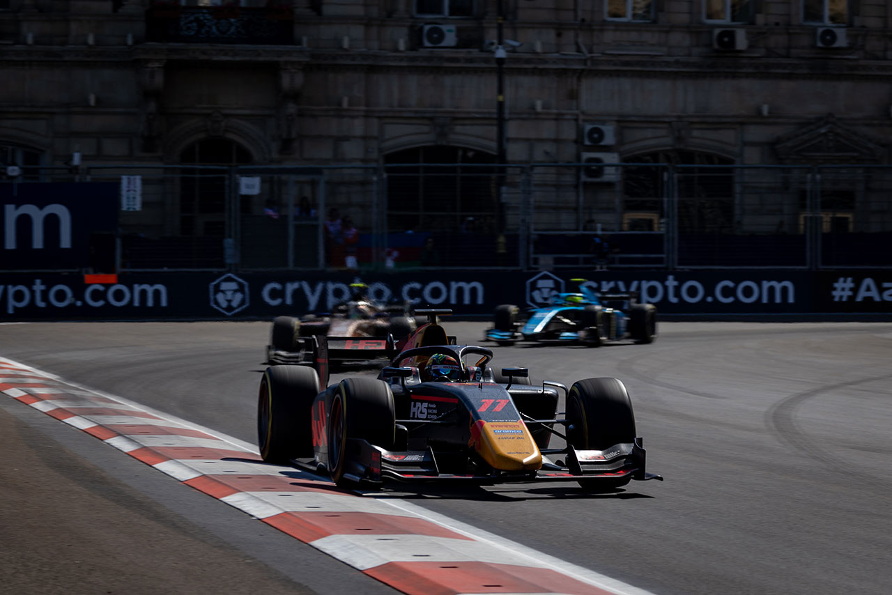 2023年FIA F2第4戦バクー 岩佐歩夢（ダムス）