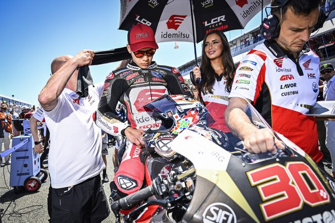 中上貴晶（LCRホンダ・イデミツ）／2023MotoGP第4戦スペインGP 2日目