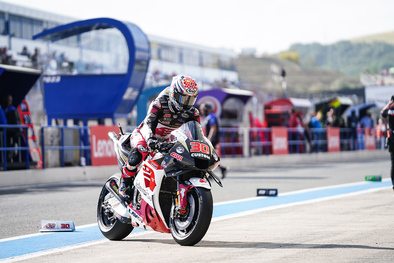 中上貴晶（LCRホンダ・イデミツ）／2023MotoGP第4戦スペインGP 2日目