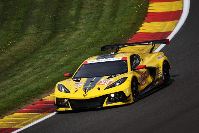 コルベット・レーシングの33号車シボレー・コルベットC8.R　2023年WEC第3戦スパ6時間レース
