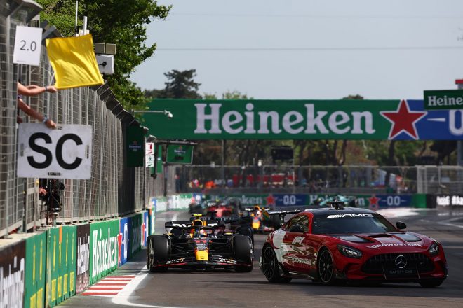 2023年F1第4戦アゼルバイジャンGP　セルジオ・ペレス（レッドブル）