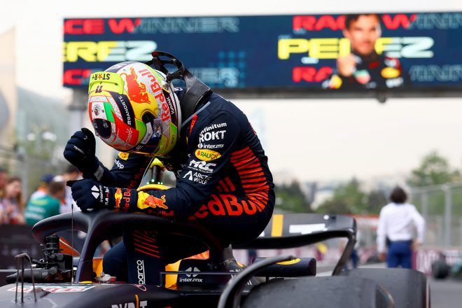 2023年F1第4戦アゼルバイジャンGP　セルジオ・ペレス（レッドブル）