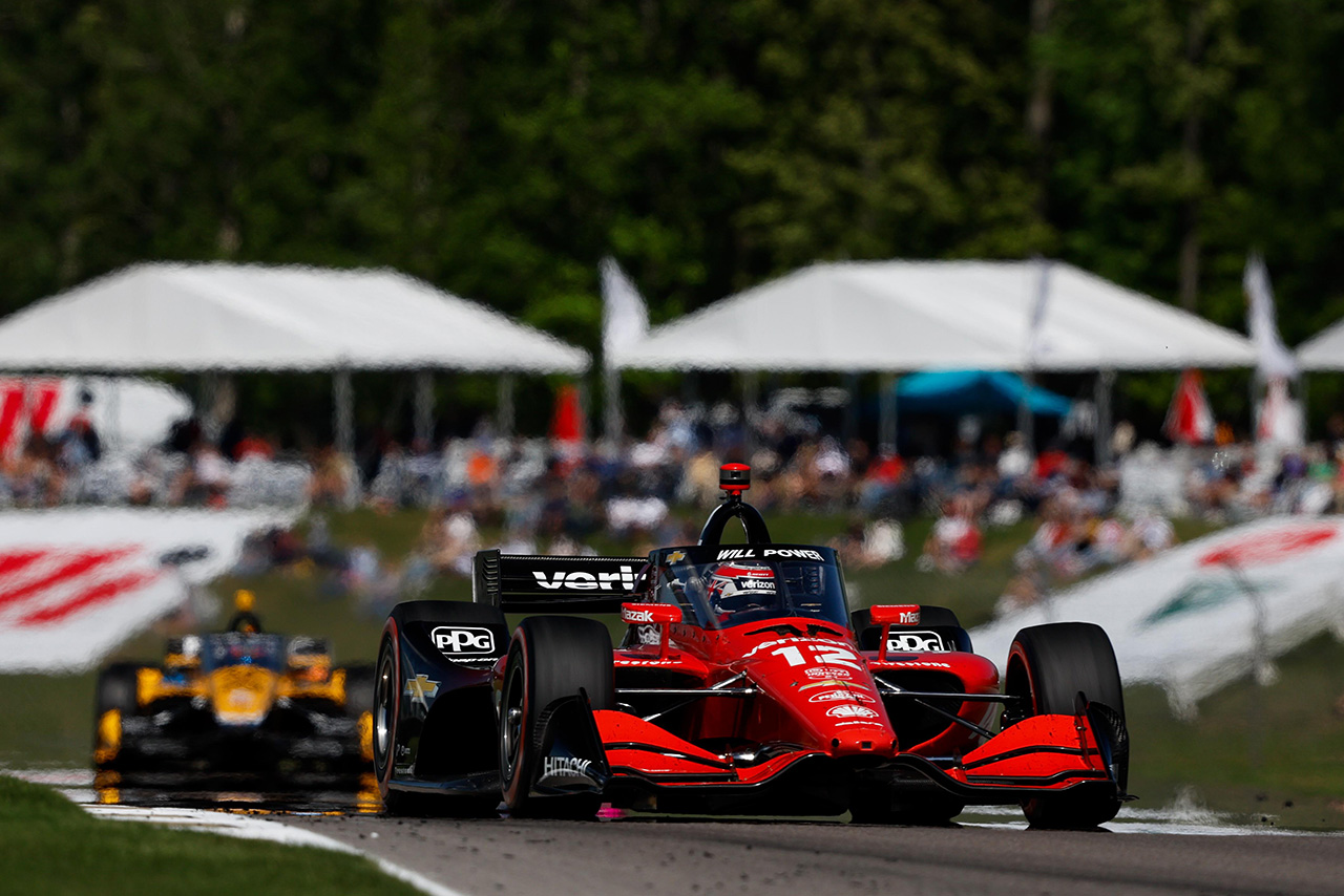 3位表彰台を獲得したウィル・パワー（チーム・ペンスキー）