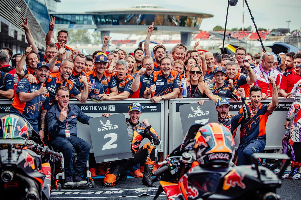 ダブル表彰台を獲得したレッドブルKTMファクトリー・レーシング／2023MotoGP第4戦スペインGP 決勝