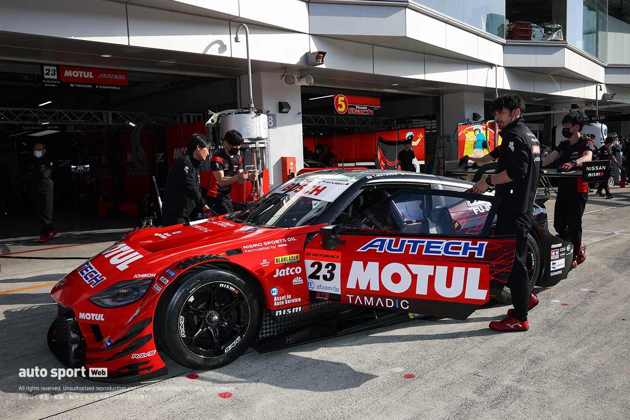 2023スーパーGT第2戦富士　MOTUL AUTECH Z（松田次生／ロニー・クインタレッリ）