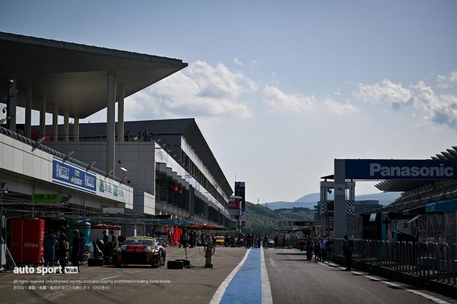 2023スーパーGT第2戦富士　搬入日の富士スピードウェイの様子