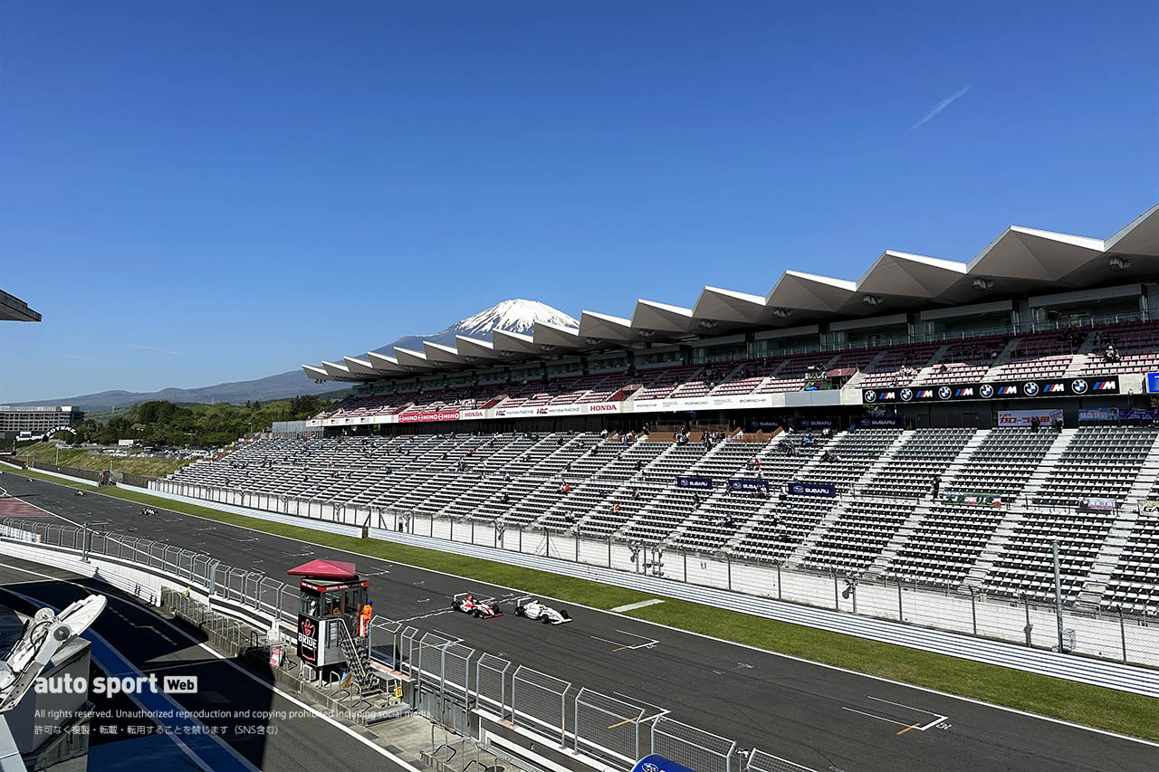 2023スーパーGT第2戦富士 FIA-F4予選セッションの様子