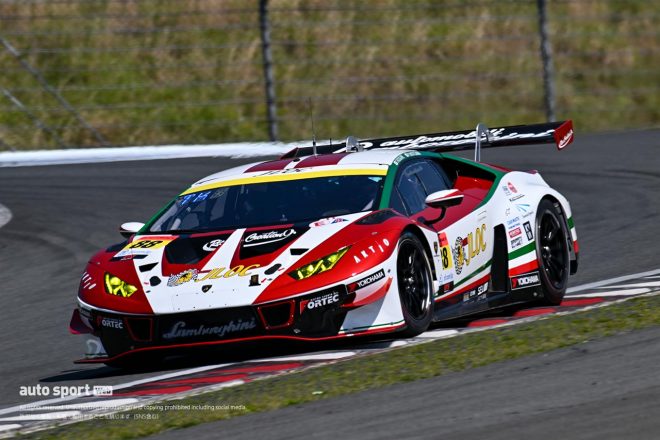 2023スーパーGT第2戦富士　JLOC ランボルギーニ GT3（小暮卓史／元嶋佑弥）