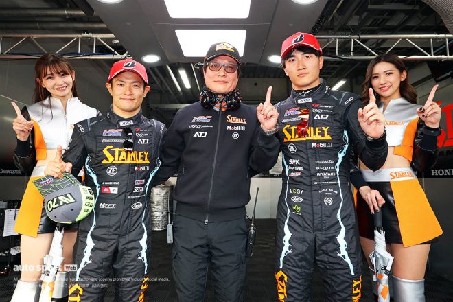 2023スーパーGT第2戦富士　STANLEY NSX-GT（山本尚貴／牧野任祐）