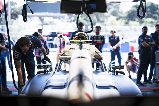 2023年F1第4戦アゼルバイジャンGP　角田裕毅（アルファタウリ）