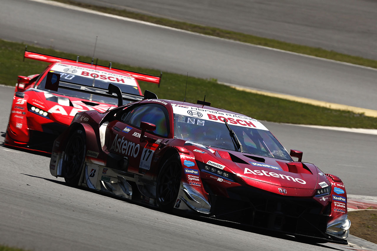 2023スーパーGT第2戦富士　Astemo NSX-GT（塚越広大／松下信治）