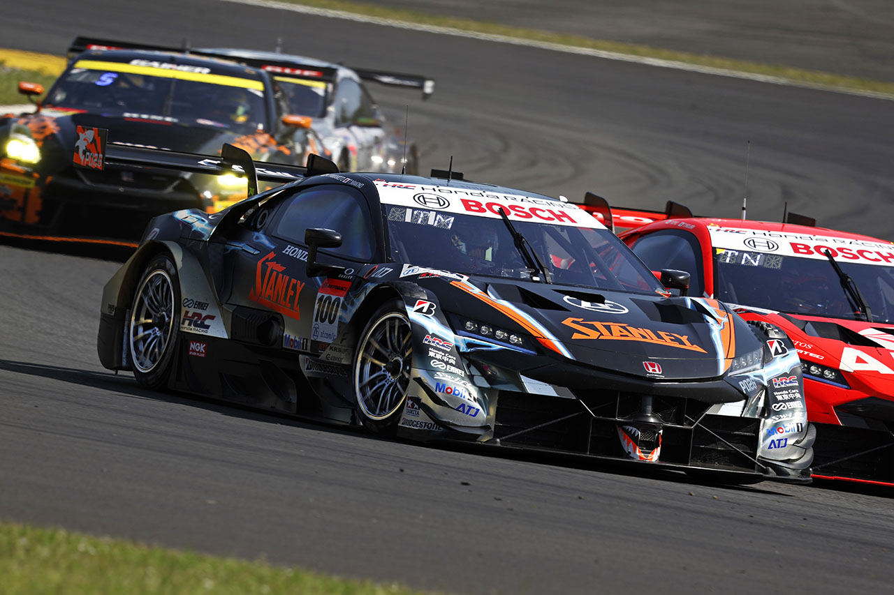 2023スーパーGT第2戦富士　STANLEY NSX-GT（山本尚貴／牧野任祐）
