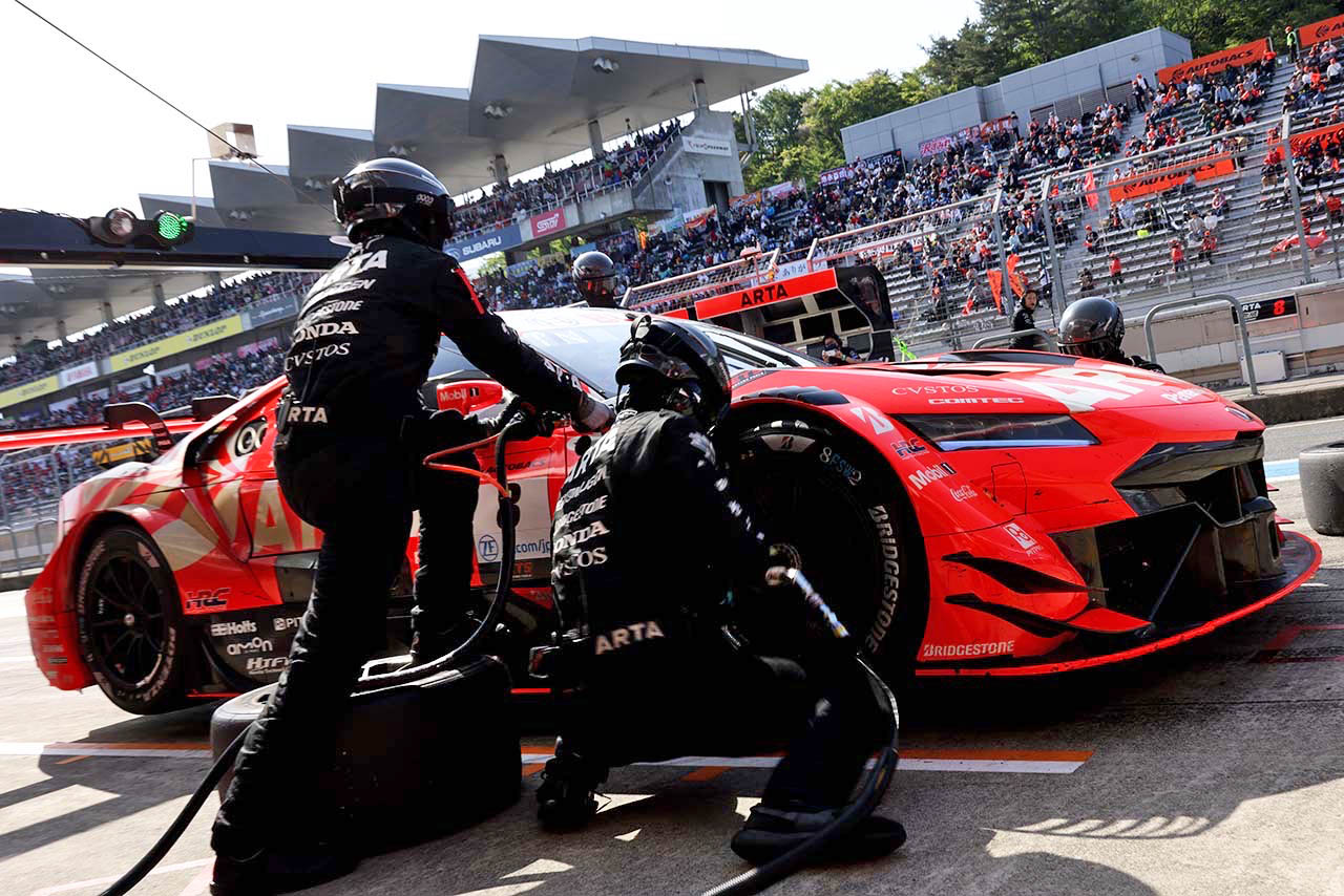 2023スーパーGT第2戦富士　ARTA MUGEN NSX-GT（野尻智紀／大湯都史樹）