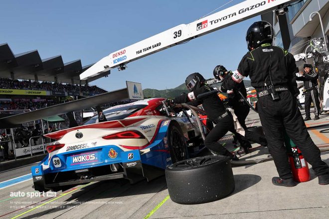 2023スーパーGT第2戦富士　DENSO KOBELCO SARD GR Supra（関口雄飛／中山雄一）