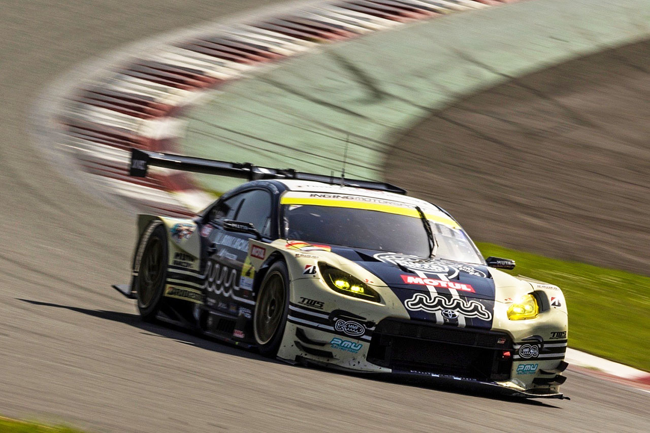 2023スーパーGT第2戦富士　muta Racing GR86 GT（堤優威／平良響／加藤寛規）