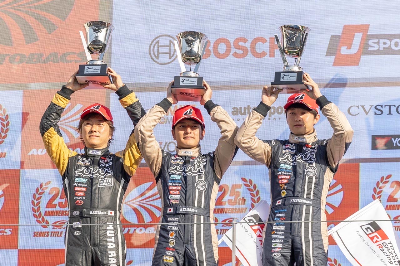 2023スーパーGT第2戦富士　muta Racing GR86 GT（堤優威／平良響／加藤寛規）