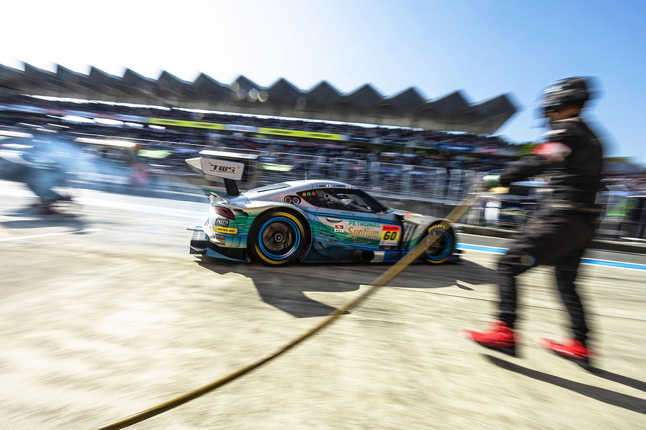 2023スーパーGT第2戦富士　Syntium LMcorsa GR Supra GT（吉本大樹／河野駿佑）