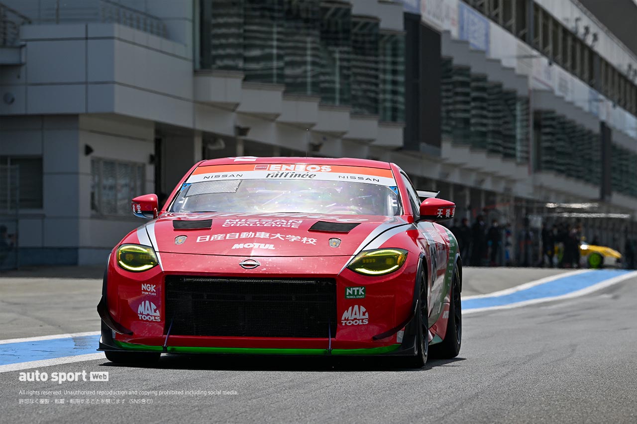 2023スーパー耐久富士公式テスト　raffinee 日産メカニックチャレンジZ GT4