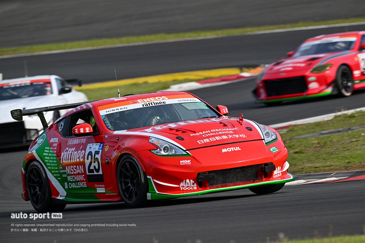 2023スーパー耐久富士公式テスト　raffinee 日産メカニックチャレンジ Z
