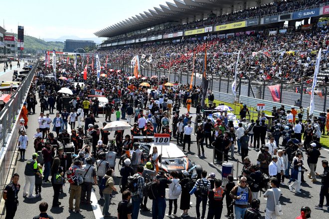 2023スーパーGT第2戦富士 スタート進行
