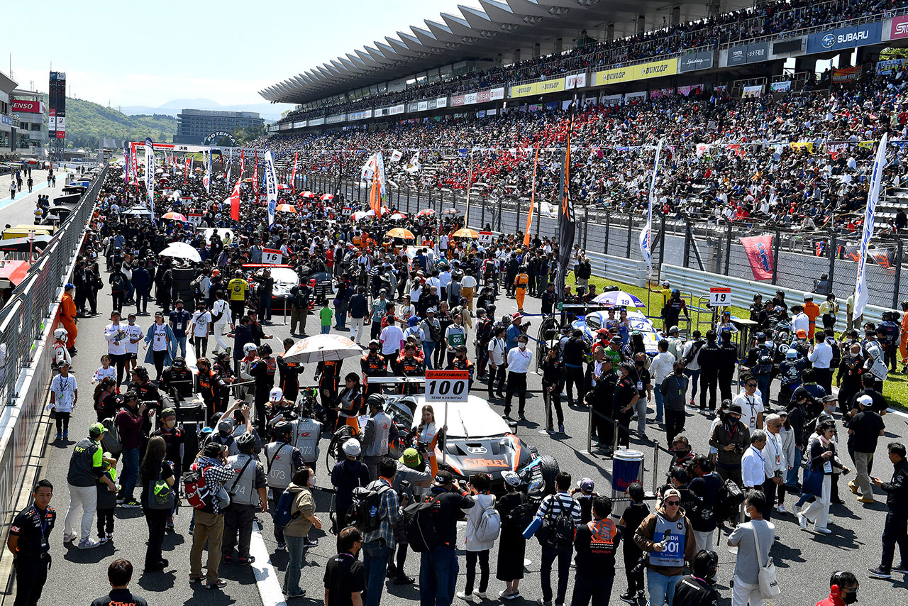 2023スーパーGT第2戦富士 スタート進行