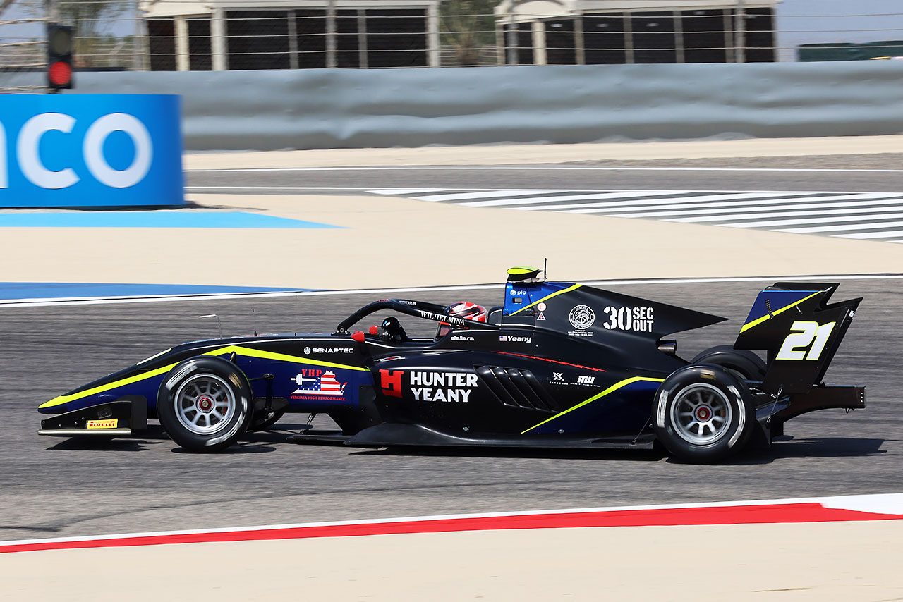 ロダン・カーリンから2023年FIA F3に参戦するハンター・イェーニー。開幕2戦を終え最高位は17位。