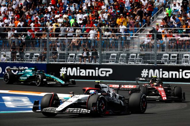 2023年F1第5戦マイアミGP　角田裕毅（アルファタウリ）