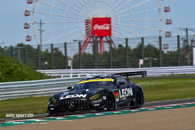 2023GTエントラント協会主催 GT300鈴鹿専有走行テスト　LEON PYRAMID AMG