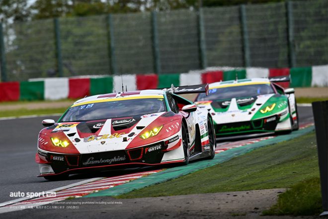 2023GTエントラント協会主催 GT300鈴鹿専有走行テスト　JLOC Lamborghini GT3