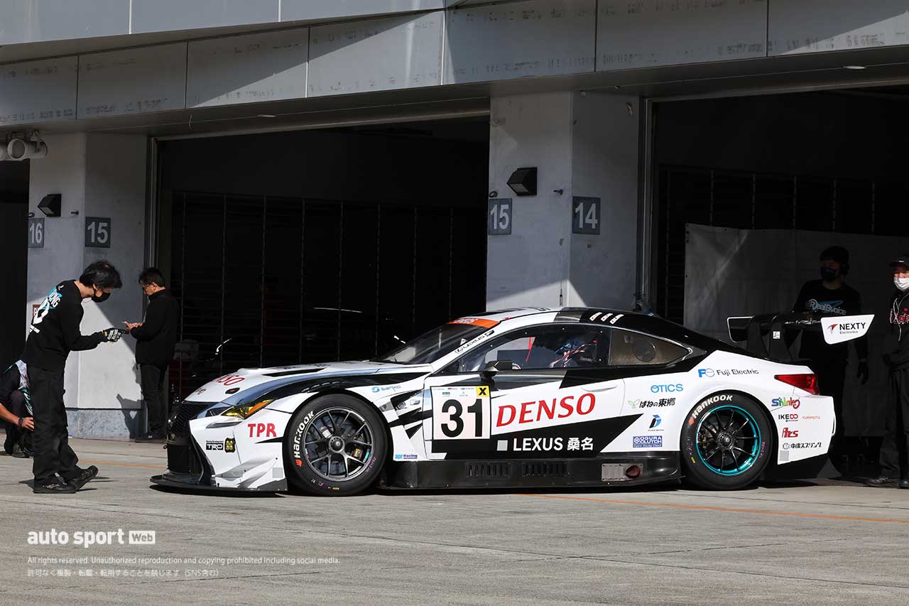 2023スーパー耐久富士公式テスト　DENSO LEXUS RC F GT3