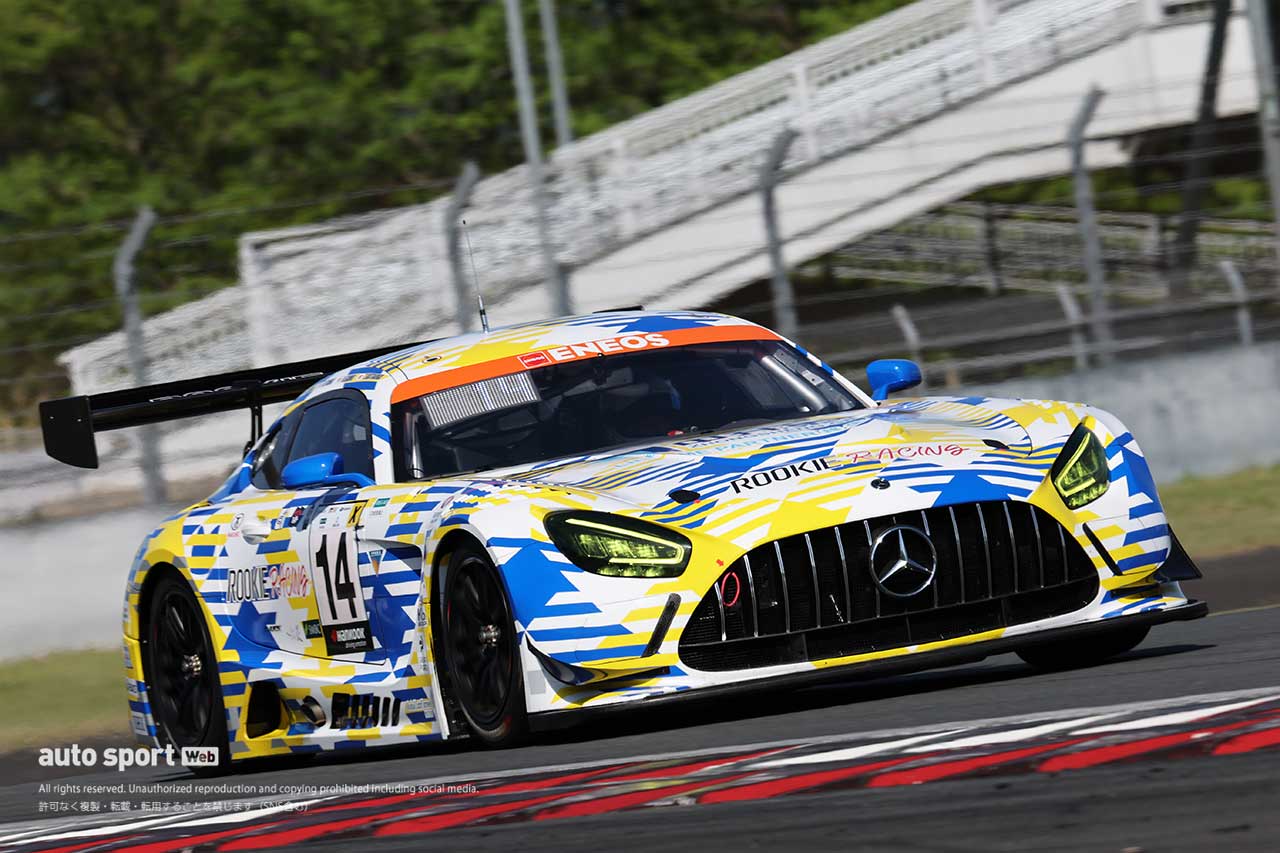 2023スーパー耐久富士公式テスト　中升 ROOKIE AMG GT3