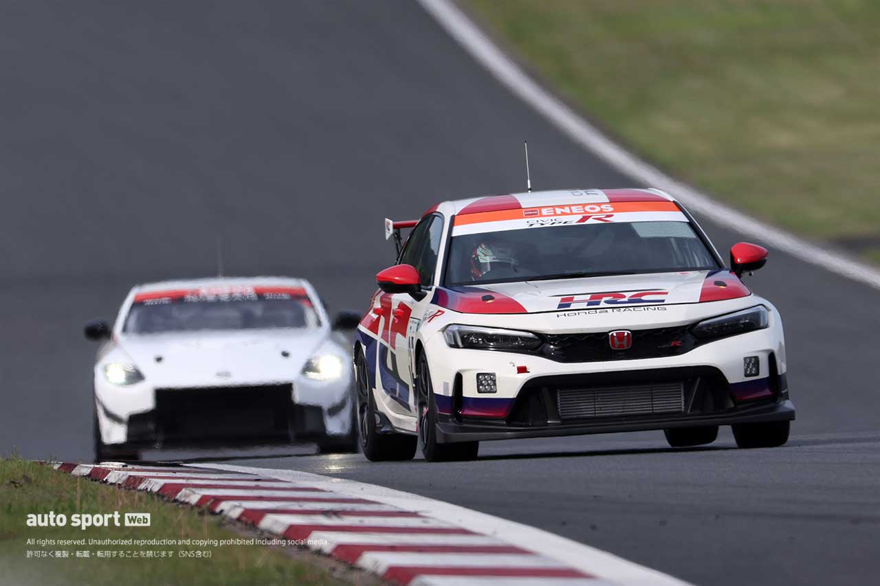 2023スーパー耐久富士公式テスト　シビック・タイプR CNF-R／ニッサンZ・レーシングコンセプト