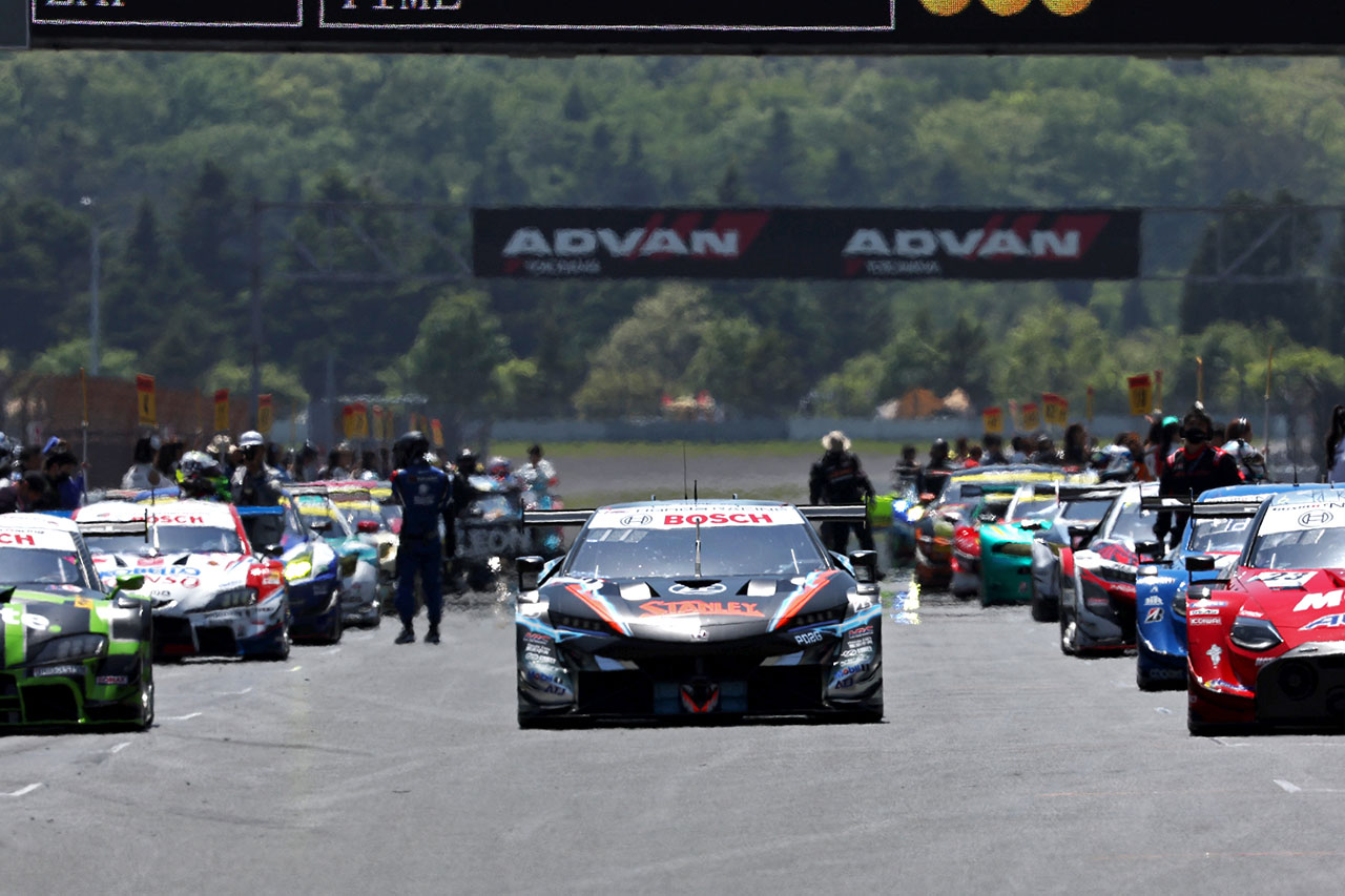 2023スーパーGT第2戦富士　STANLEY NSX-GT（山本尚貴／牧野任祐）