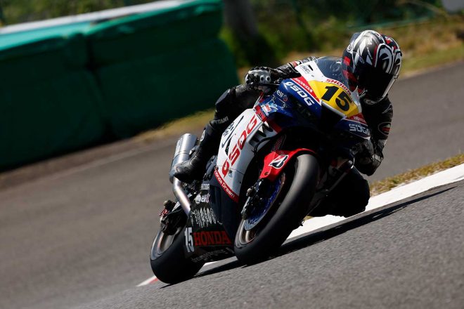 JSB1000：名越哲平（SDG Honda Racing）／2023全日本ロード SUGO公開テスト1日目