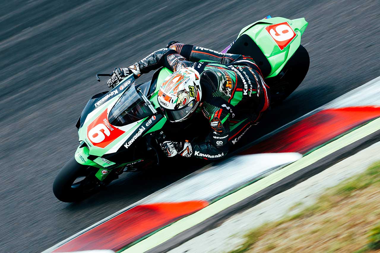 ST1000：岩戸亮介（Kawasaki Plaza Racing Team）／2023全日本ロード SUGO公開テスト2日目