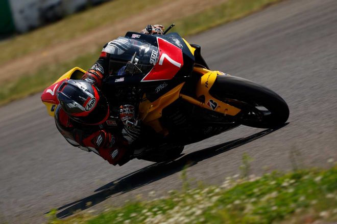 ST600：長尾健吾（TBB TEAMKENKEN Ytch）／2023全日本ロード SUGO公開テスト2日目