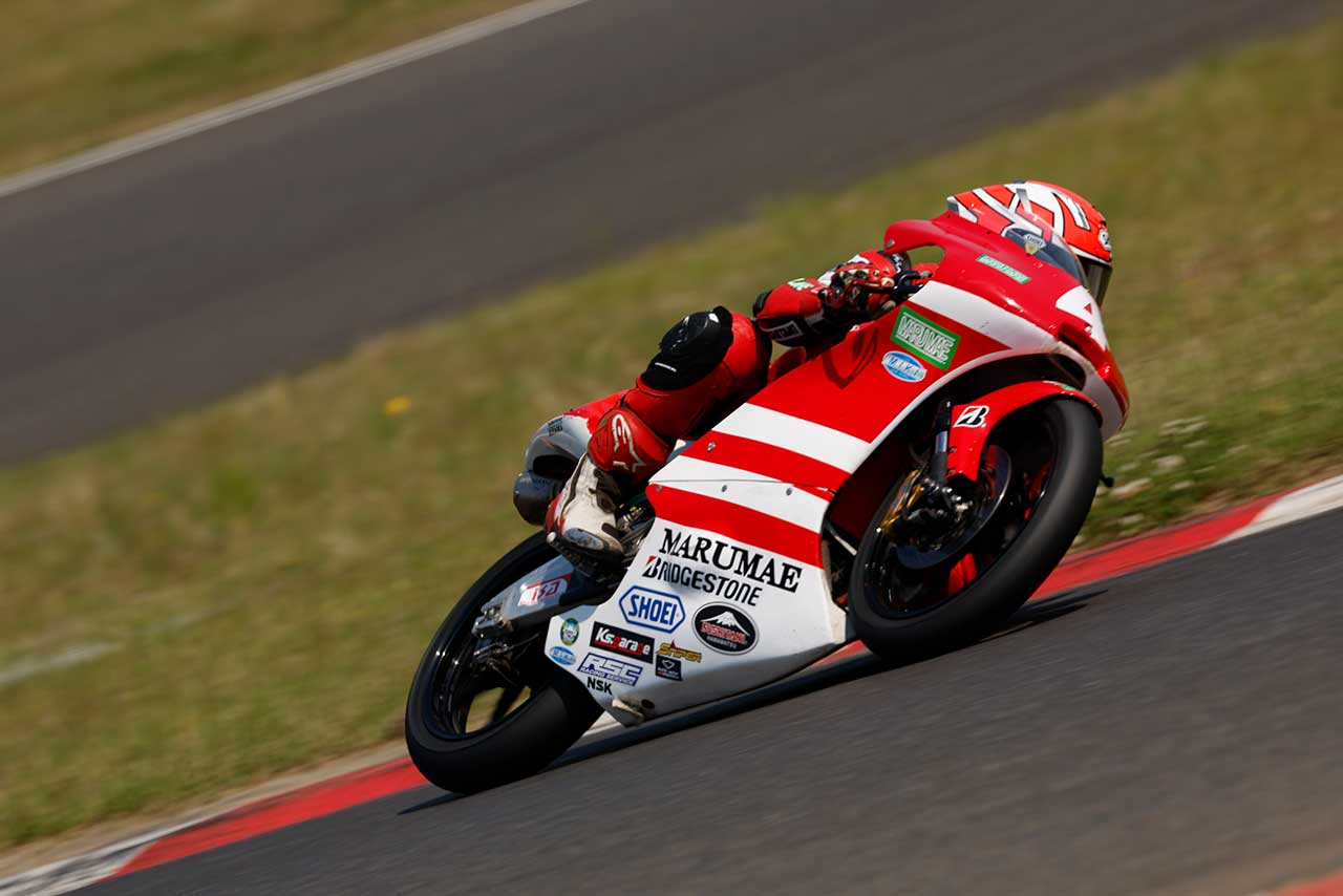 J-GP3：大和颯（BREASTO B-TRIBE RACING）／2023全日本ロード SUGO公開テスト2日目