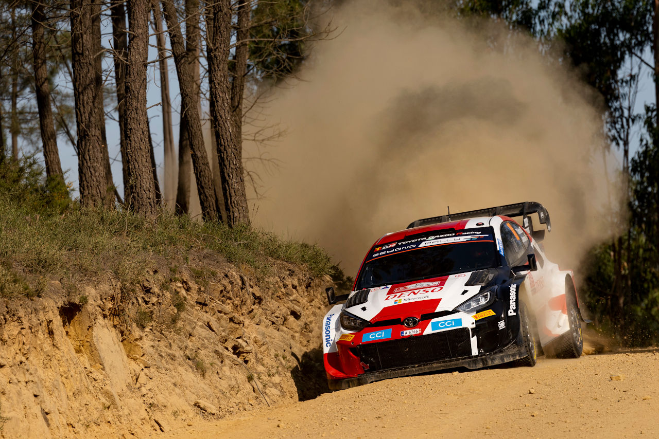 勝田貴元（トヨタGRヤリス・ラリー1）　2023年WRC第5戦ラリー・ポルトガル