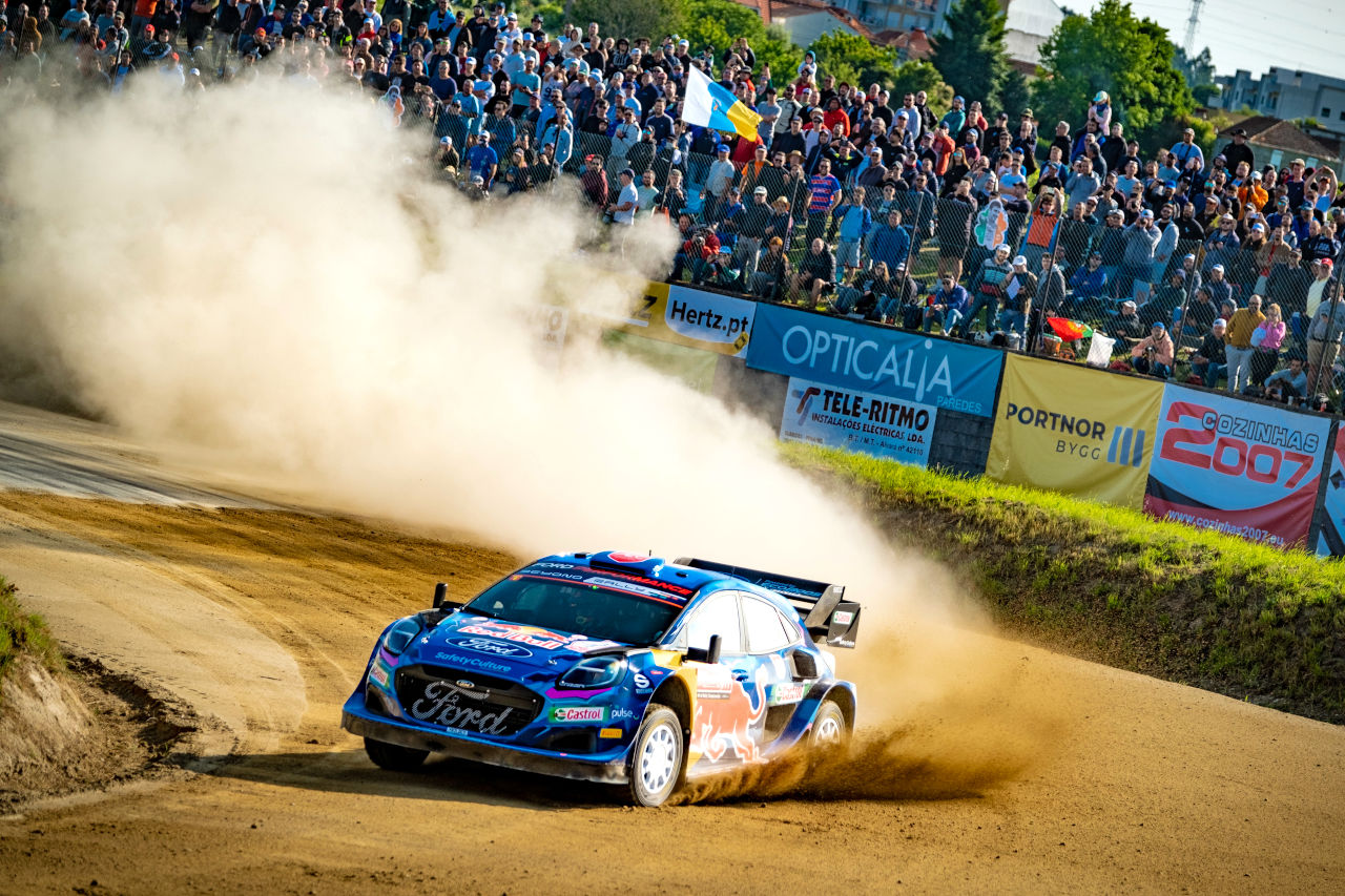 ピエール-ルイ・ルーベ（フォード・プーマ・ラリー1）　2023年WRC第5戦ラリー・ポルトガル