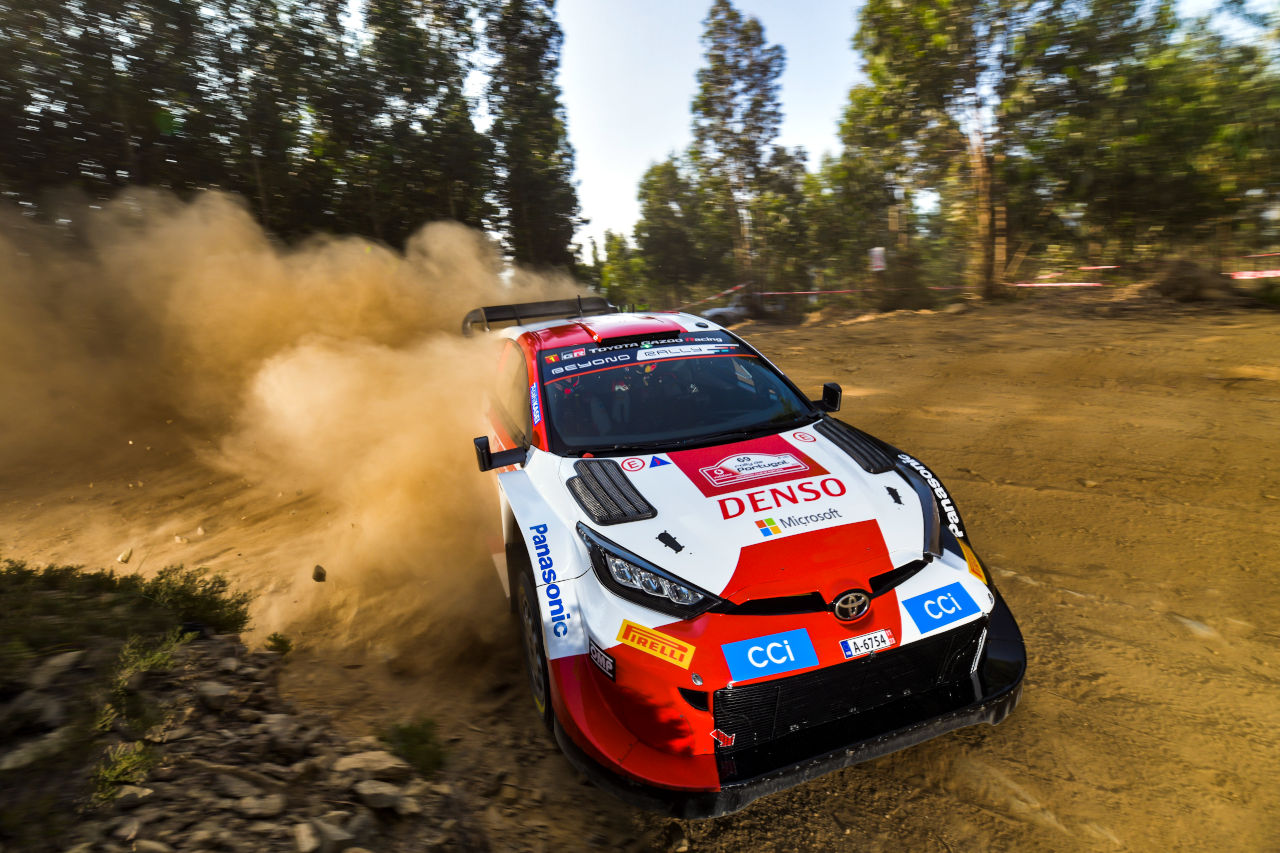 カッレ・ロバンペラ（トヨタGRヤリス・ラリー1）　2023年WRC第5戦ラリー・ポルトガル