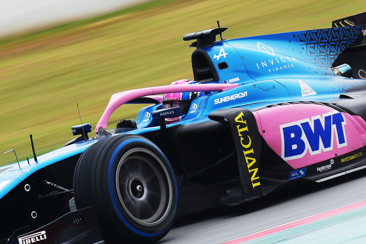 ジャック・ドゥーハン（インビクタ・ビルトゥジ・レーシング）／FIA F2バルセロナテスト