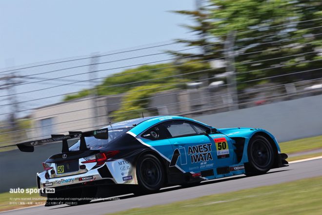 2023スーパーGT第2戦富士　ANEST IWATA Racing RC F GT3（イゴール・オオムラ・フラガ／古谷悠河／小山美姫）
