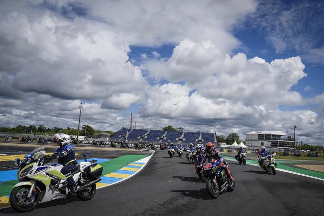木曜日に行われたプレイベントの様子／2023MotoGP第5戦フランスGP