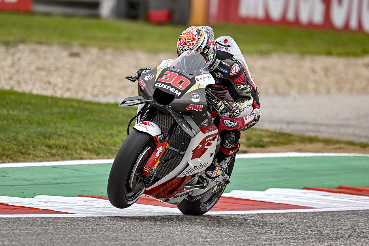 中上貴晶（LCRホンダ・イデミツ）／2023MotoGP第5戦フランスGP 初日